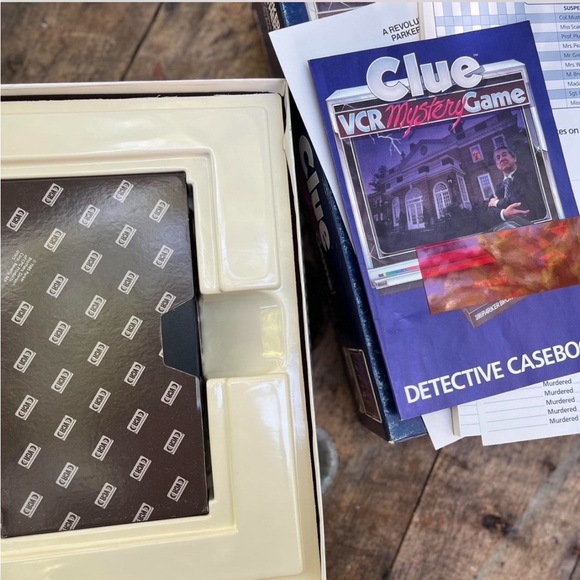 Vintage Clue VCR Mystery Game - Picture 7 of 7
